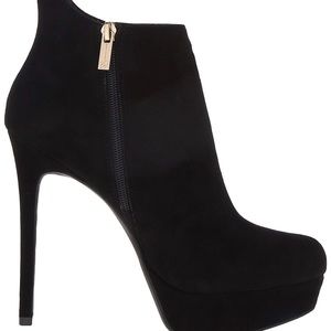 Jessica Simpson Shawley Platform Suede Booties